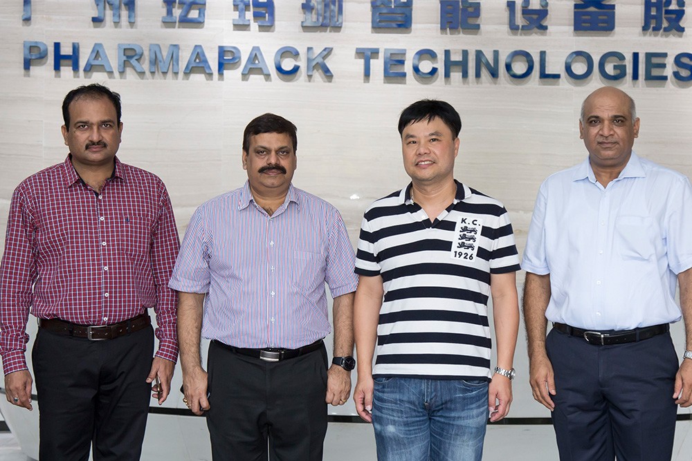Visits from key customers of IndiaPharmapack
