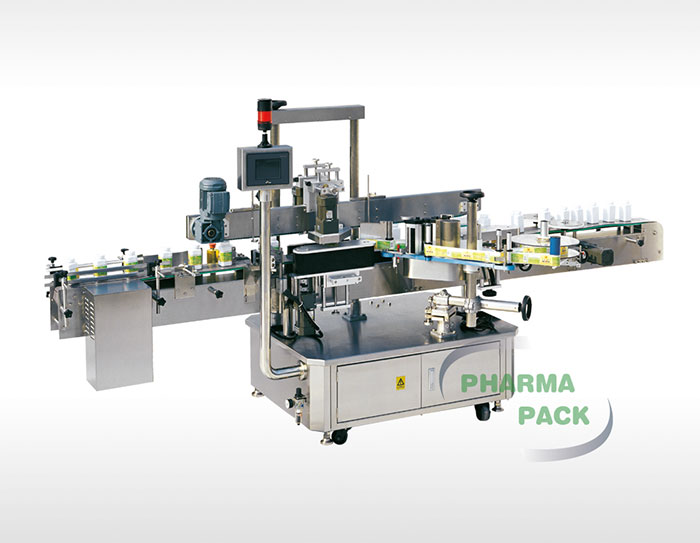 PLB-3120TS Side, circumferential turning labeling machine