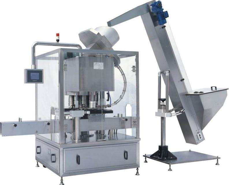 Capping machine Use a rotary capping machine to improve production efficiency!