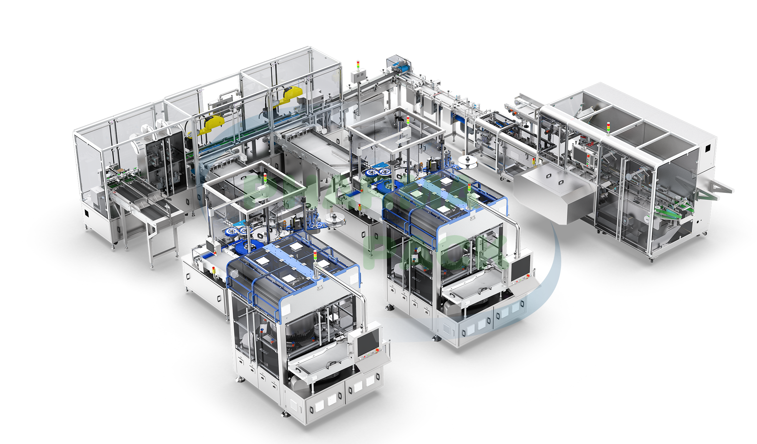 "Innovators in the field of automatic packaging machines: PHARMAPACK's intelligent packaging line"