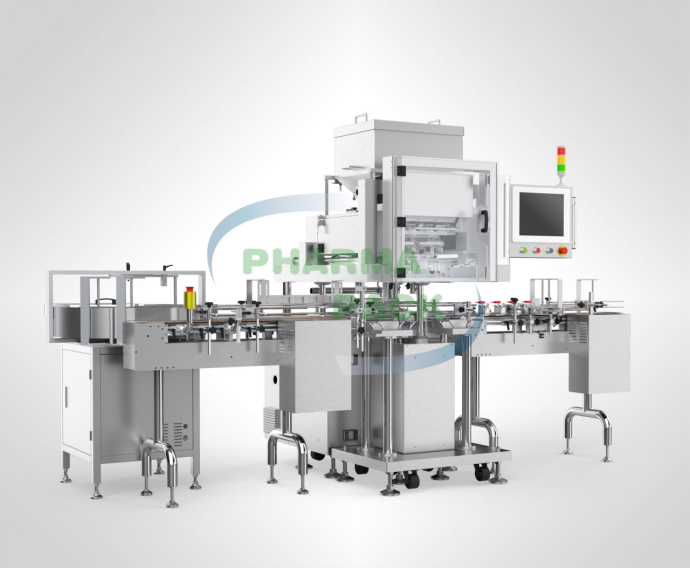 Elevating Production Efficiency with Pharmapack's Filling and Capping Machine