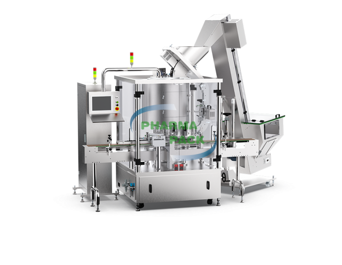 Revolutionizing Precision: Pharmapack's Rotary Capping Machine Unveiled