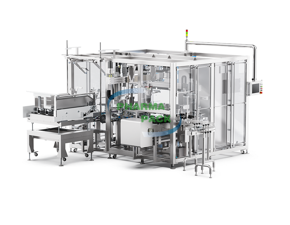 Optimize Packaging Efficiency with Pharmapack's LFCI-04 Automatic Case Packer