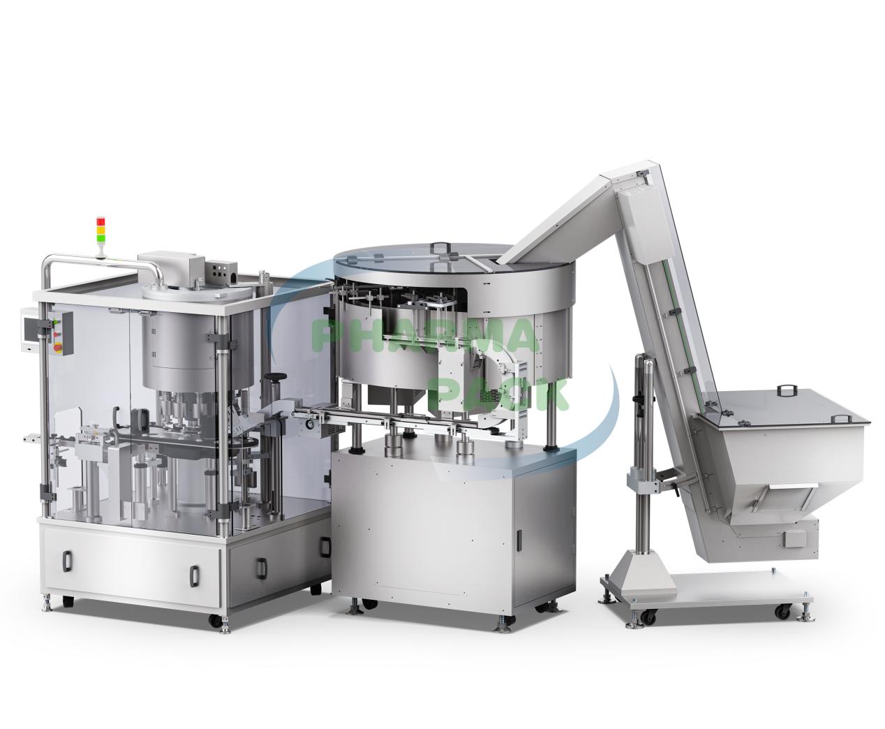 How PHARMAPACK Capping Machines Secure Caps Without Damaging Bottles?