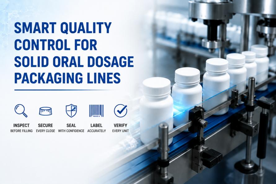 Protecting Every Bottle: Smart Quality Control for Solid Oral Dosage Packaging Lines