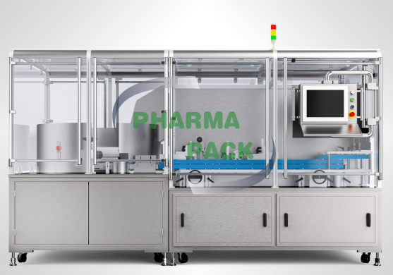 Pharmapack bottle unscrambler machine