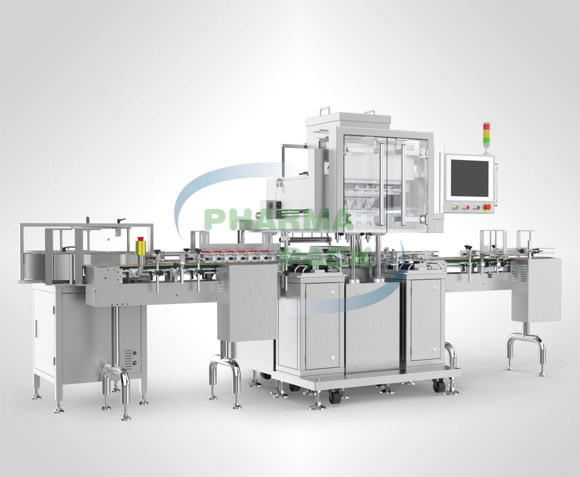 Pharmapack powder filling machine